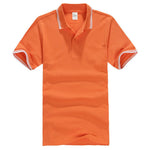2018 PDTXCLS Men's Polo Shirt For Men Desiger Polos Men Cotton Short Sleeve shirt Clothes jerseys golftennis Plus Size XS- XXXL