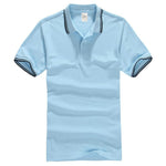 2018 PDTXCLS Men's Polo Shirt For Men Desiger Polos Men Cotton Short Sleeve shirt Clothes jerseys golftennis Plus Size XS- XXXL